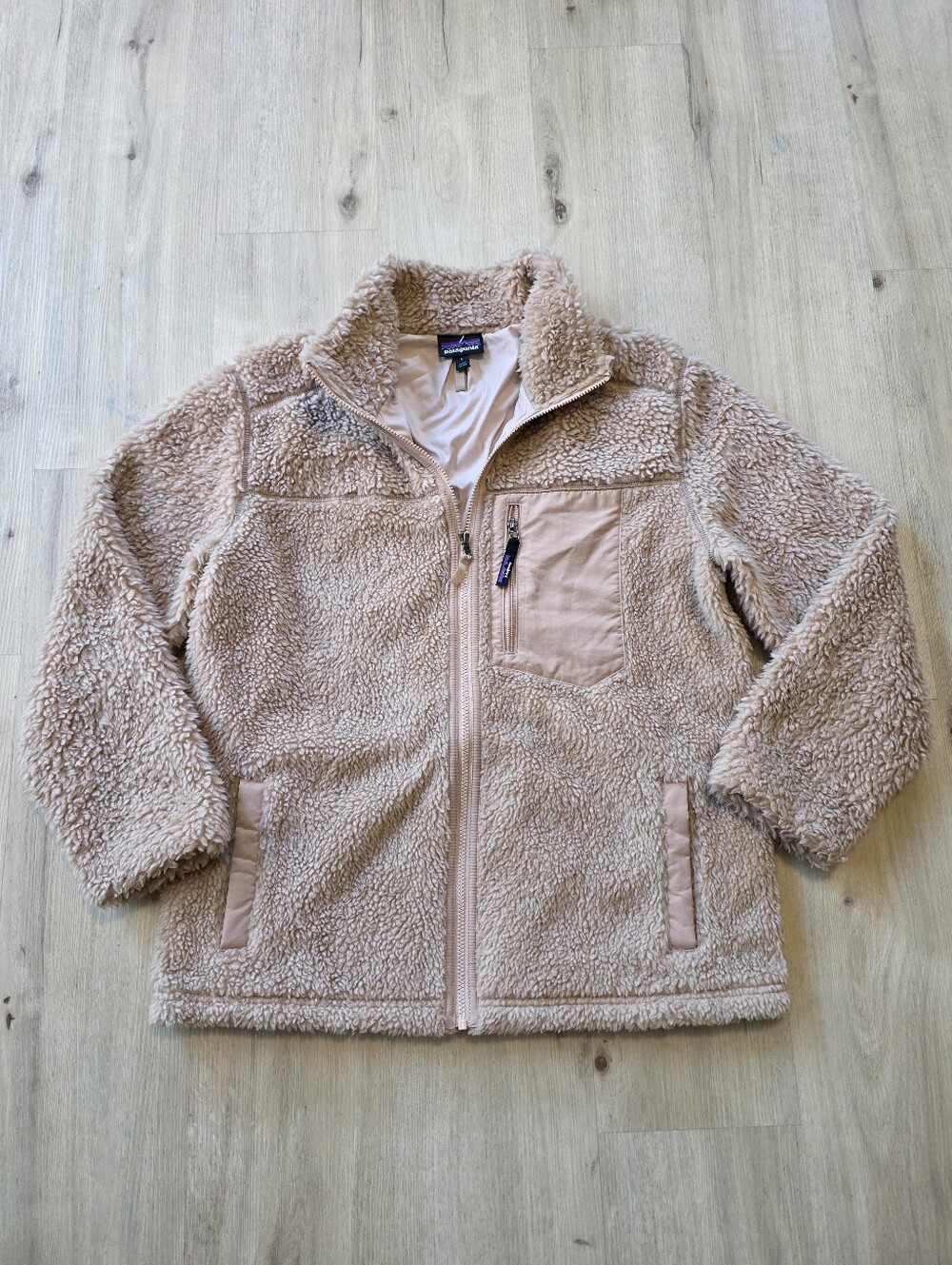 Patagonia Women's Retro-X Coat Size L Dark Natural